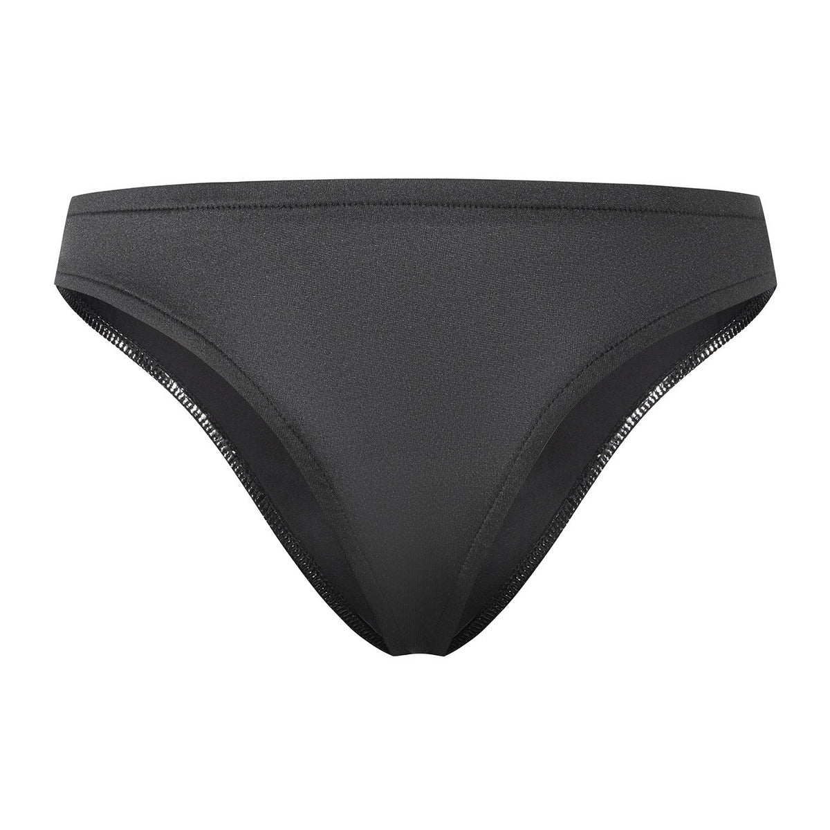 Men's PVC Patent Leather Zipper Thong Shiny Briefs